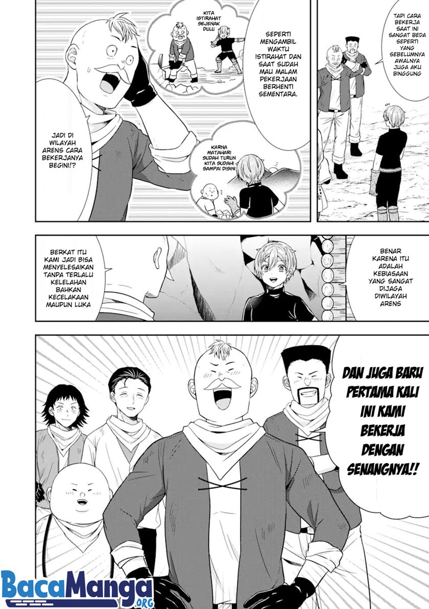 Tensei Ryoushu no Yuuryou Kaitaku: Zensei no Kioku o Ikashite White ni Tsutometara, Yuunou na Jinzai ga Atsumari Sugimashita Chapter 14.3 Gambar 10