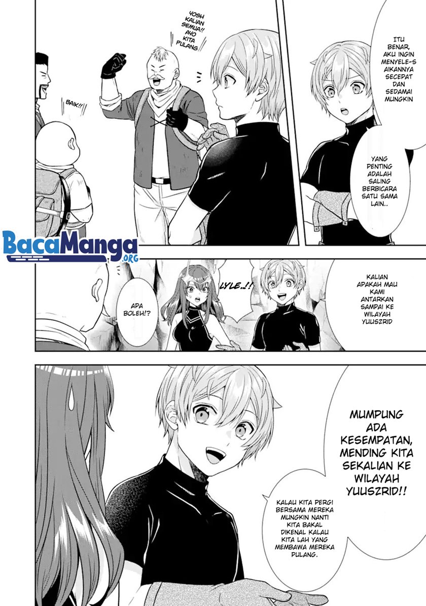 Tensei Ryoushu no Yuuryou Kaitaku: Zensei no Kioku o Ikashite White ni Tsutometara, Yuunou na Jinzai ga Atsumari Sugimashita Chapter 14.3 Gambar 12