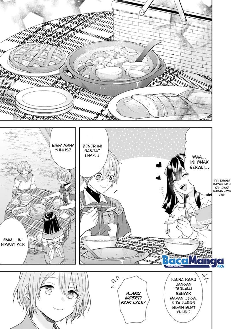 Tensei Ryoushu no Yuuryou Kaitaku: Zensei no Kioku o Ikashite White ni Tsutometara, Yuunou na Jinzai ga Atsumari Sugimashita Chapter 12.1 Gambar 10