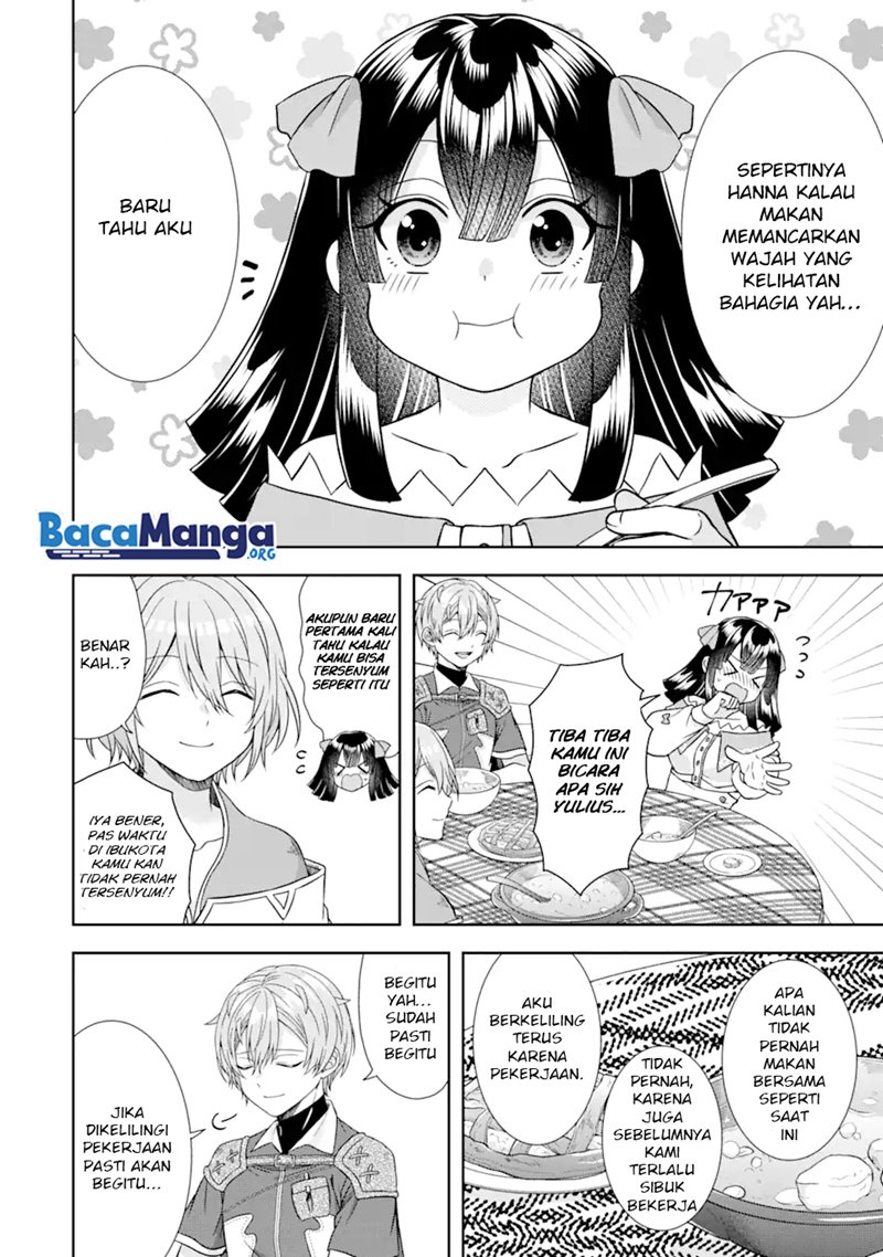 Tensei Ryoushu no Yuuryou Kaitaku: Zensei no Kioku o Ikashite White ni Tsutometara, Yuunou na Jinzai ga Atsumari Sugimashita Chapter 12.1 Gambar 11