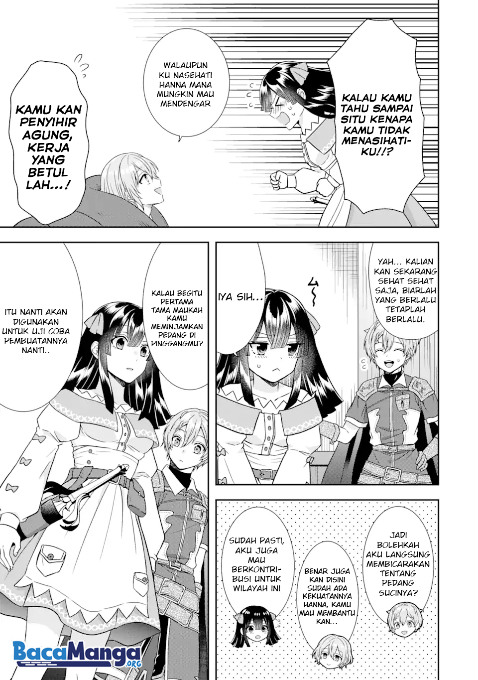 Tensei Ryoushu no Yuuryou Kaitaku: Zensei no Kioku o Ikashite White ni Tsutometara, Yuunou na Jinzai ga Atsumari Sugimashita Chapter 11.1 Gambar 10