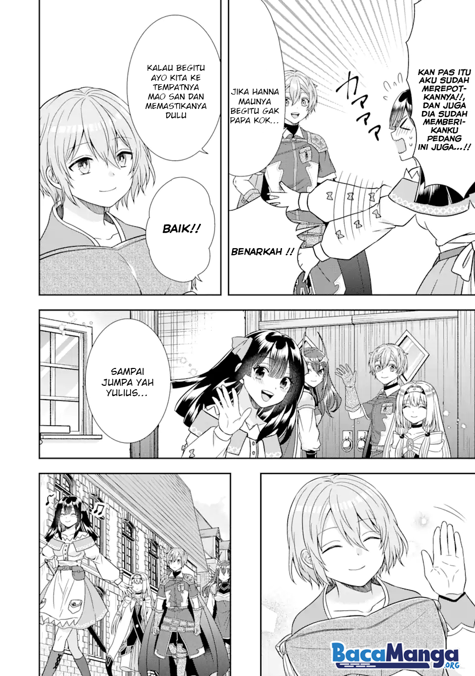 Tensei Ryoushu no Yuuryou Kaitaku: Zensei no Kioku o Ikashite White ni Tsutometara, Yuunou na Jinzai ga Atsumari Sugimashita Chapter 11.1 Gambar 15