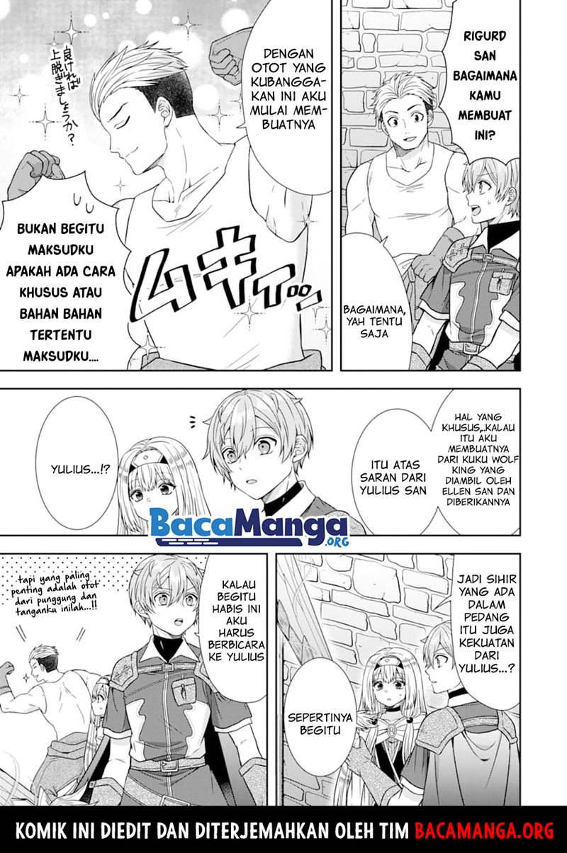 Tensei Ryoushu no Yuuryou Kaitaku: Zensei no Kioku o Ikashite White ni Tsutometara, Yuunou na Jinzai ga Atsumari Sugimashita Chapter 08.1 Gambar 14