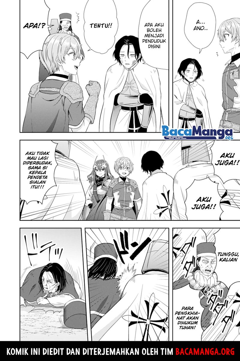 Tensei Ryoushu no Yuuryou Kaitaku: Zensei no Kioku o Ikashite White ni Tsutometara, Yuunou na Jinzai ga Atsumari Sugimashita Chapter 06.2 Gambar 17