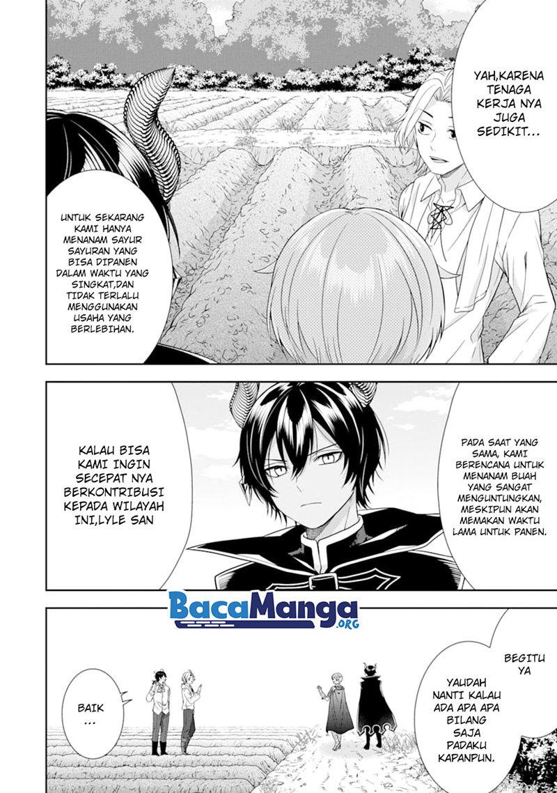 Tensei Ryoushu no Yuuryou Kaitaku: Zensei no Kioku o Ikashite White ni Tsutometara, Yuunou na Jinzai ga Atsumari Sugimashita Chapter 05.1 Gambar 21