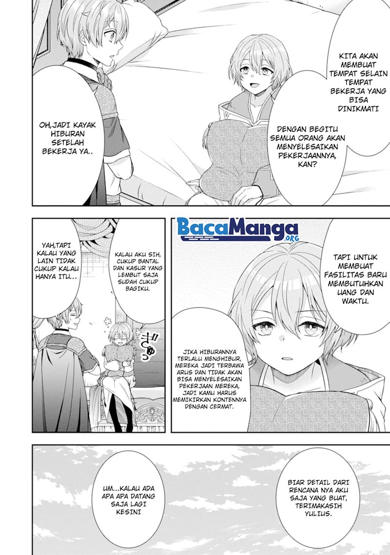 Tensei Ryoushu no Yuuryou Kaitaku: Zensei no Kioku o Ikashite White ni Tsutometara, Yuunou na Jinzai ga Atsumari Sugimashita Chapter 05.1 Gambar 9