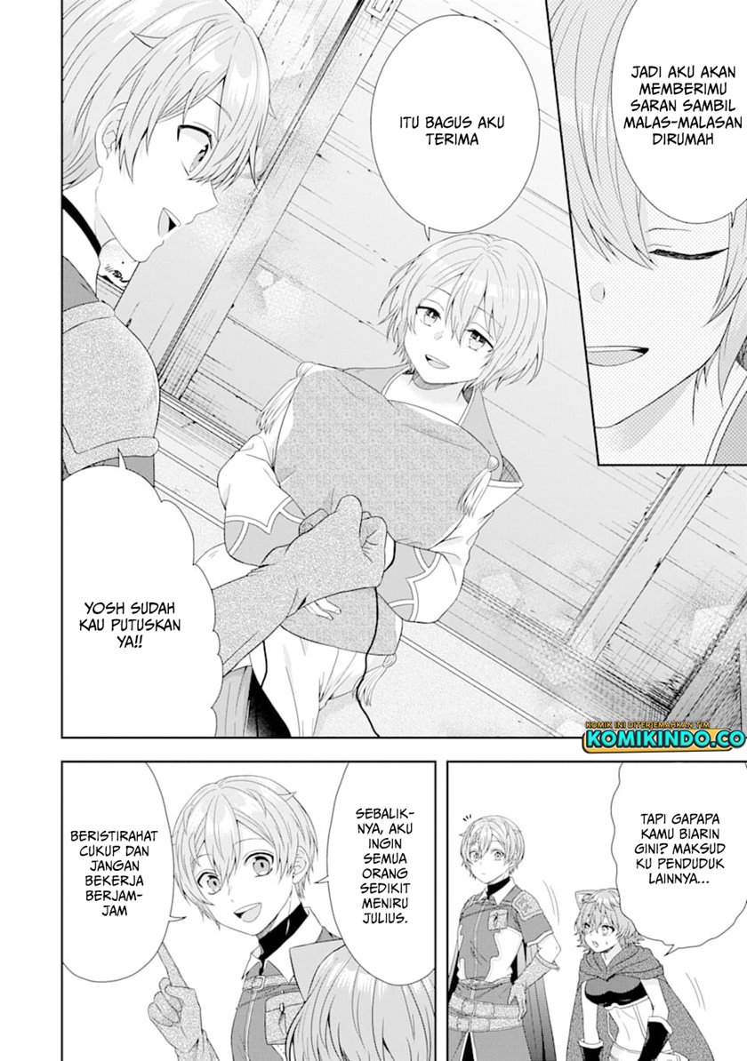 Tensei Ryoushu no Yuuryou Kaitaku: Zensei no Kioku o Ikashite White ni Tsutometara, Yuunou na Jinzai ga Atsumari Sugimashita Chapter 04.2 Gambar 14