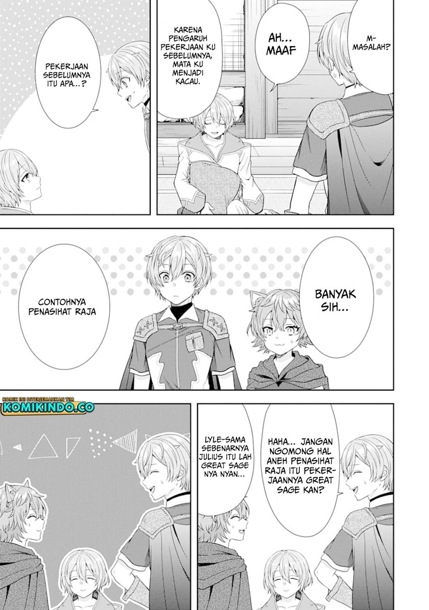 Tensei Ryoushu no Yuuryou Kaitaku: Zensei no Kioku o Ikashite White ni Tsutometara, Yuunou na Jinzai ga Atsumari Sugimashita Chapter 04.2 Gambar 5