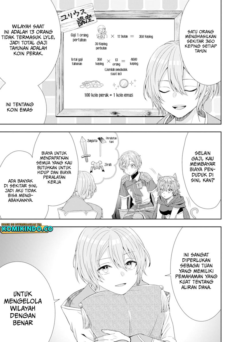 Tensei Ryoushu no Yuuryou Kaitaku: Zensei no Kioku o Ikashite White ni Tsutometara, Yuunou na Jinzai ga Atsumari Sugimashita Chapter 04.2 Gambar 9