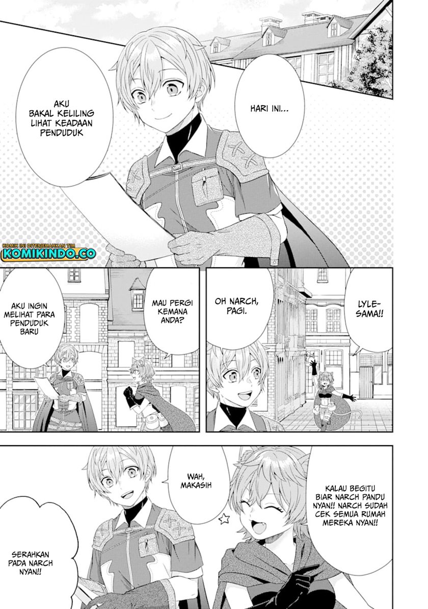 Tensei Ryoushu no Yuuryou Kaitaku: Zensei no Kioku o Ikashite White ni Tsutometara, Yuunou na Jinzai ga Atsumari Sugimashita Chapter 04.1 Gambar 16