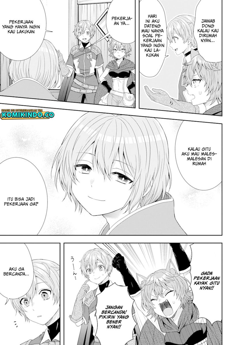 Tensei Ryoushu no Yuuryou Kaitaku: Zensei no Kioku o Ikashite White ni Tsutometara, Yuunou na Jinzai ga Atsumari Sugimashita Chapter 04.1 Gambar 20