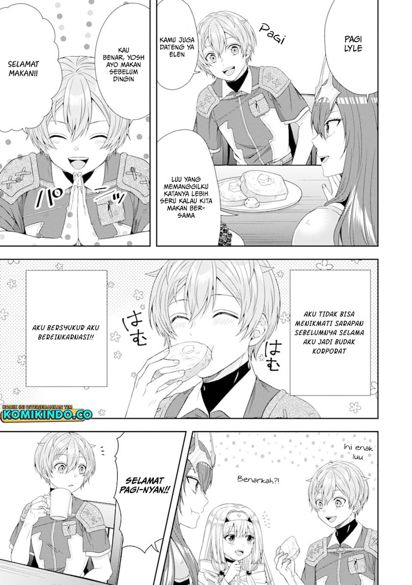 Tensei Ryoushu no Yuuryou Kaitaku: Zensei no Kioku o Ikashite White ni Tsutometara, Yuunou na Jinzai ga Atsumari Sugimashita Chapter 04.1 Gambar 6