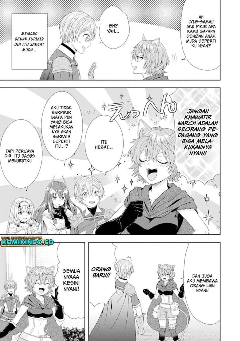 Tensei Ryoushu no Yuuryou Kaitaku: Zensei no Kioku o Ikashite White ni Tsutometara, Yuunou na Jinzai ga Atsumari Sugimashita Chapter 04.1 Gambar 8