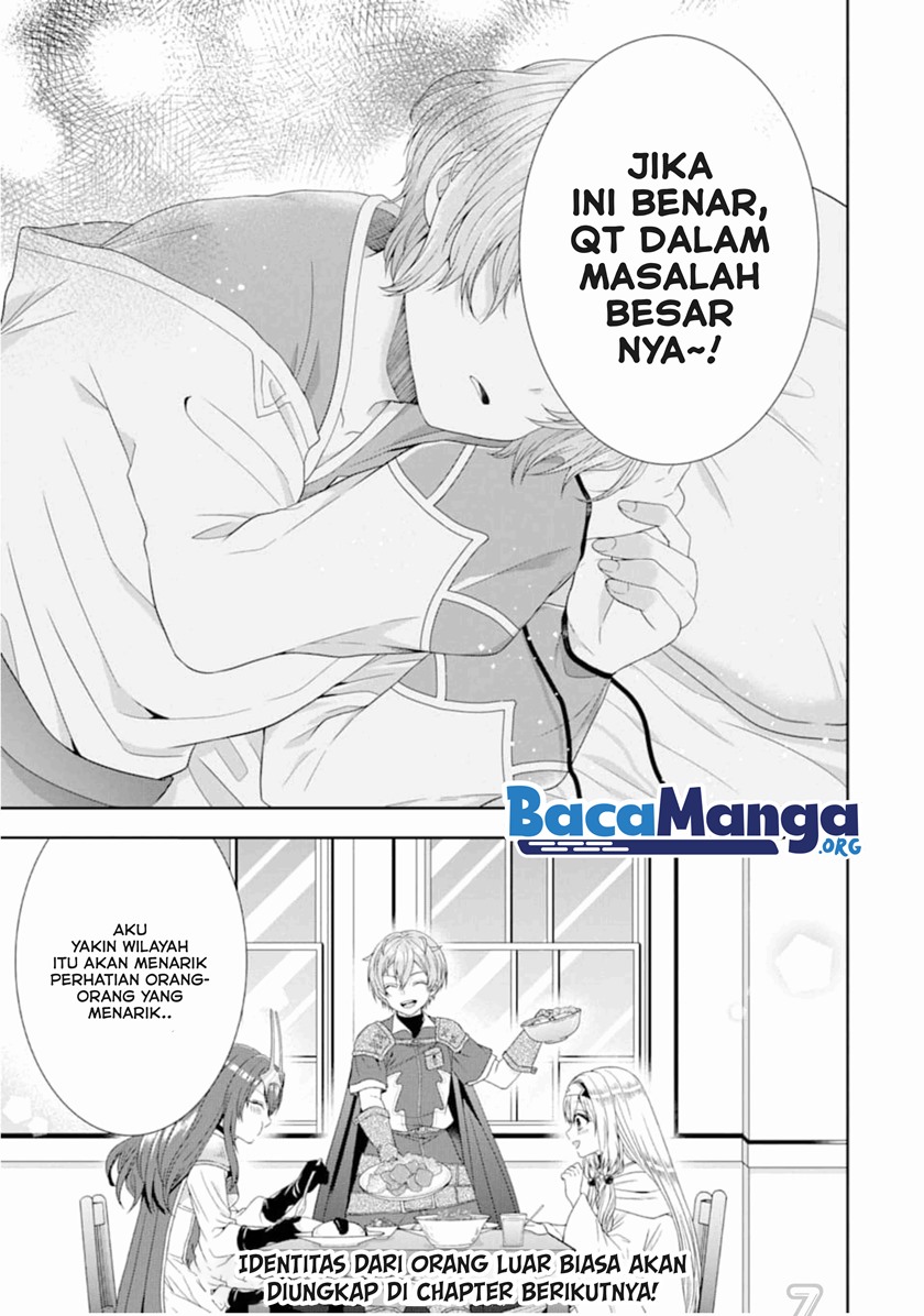 Tensei Ryoushu no Yuuryou Kaitaku: Zensei no Kioku o Ikashite White ni Tsutometara, Yuunou na Jinzai ga Atsumari Sugimashita Chapter 03.2 Gambar 19