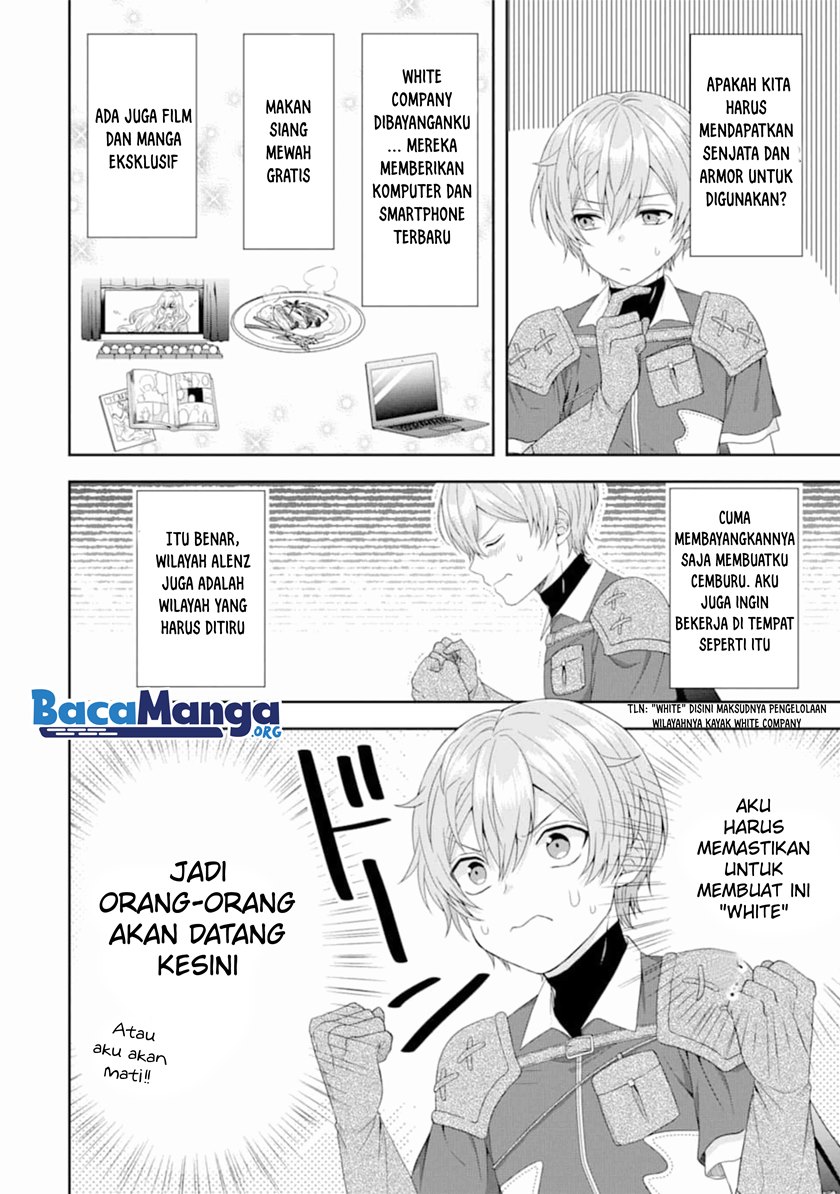 Baca  Tensei Ryoushu no Yuuryou Kaitaku: Zensei no Kioku o Ikashite White ni Tsutometara, Yuunou na Jinzai ga Atsumari Sugimashita Chapter 01.3 Gambar 2