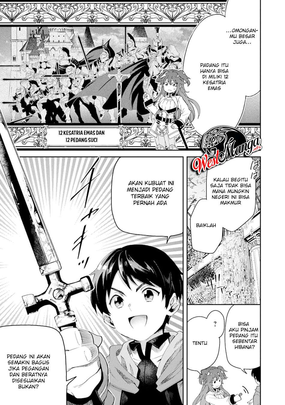 Tensei Ouji wa Renkinjutsushi to Nari Koukoku suru Chapter 02.2 Gambar 12