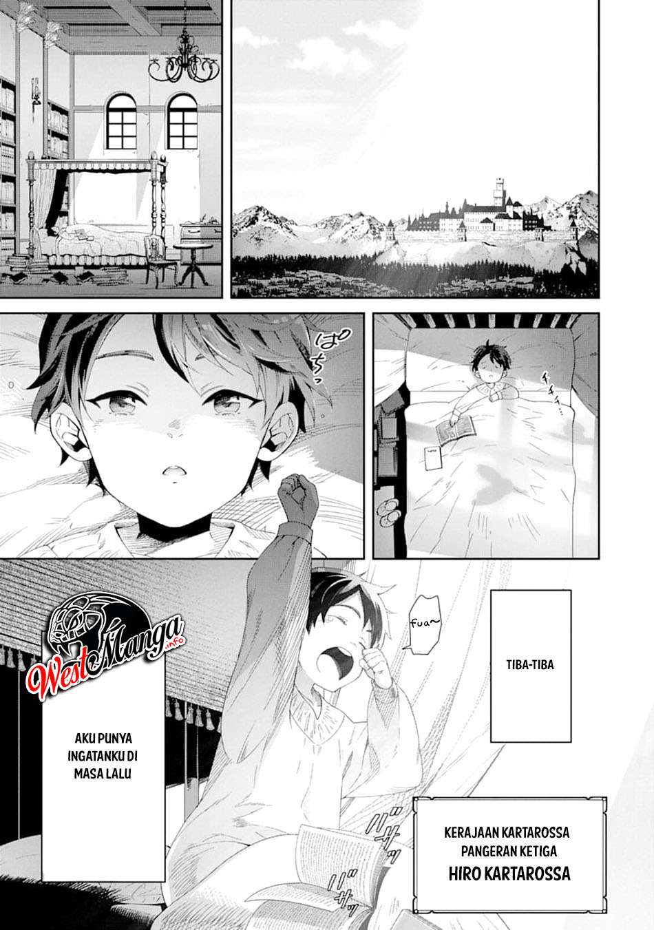 Tensei Ouji wa Renkinjutsushi to Nari Koukoku suru Chapter 01.1 Gambar 3