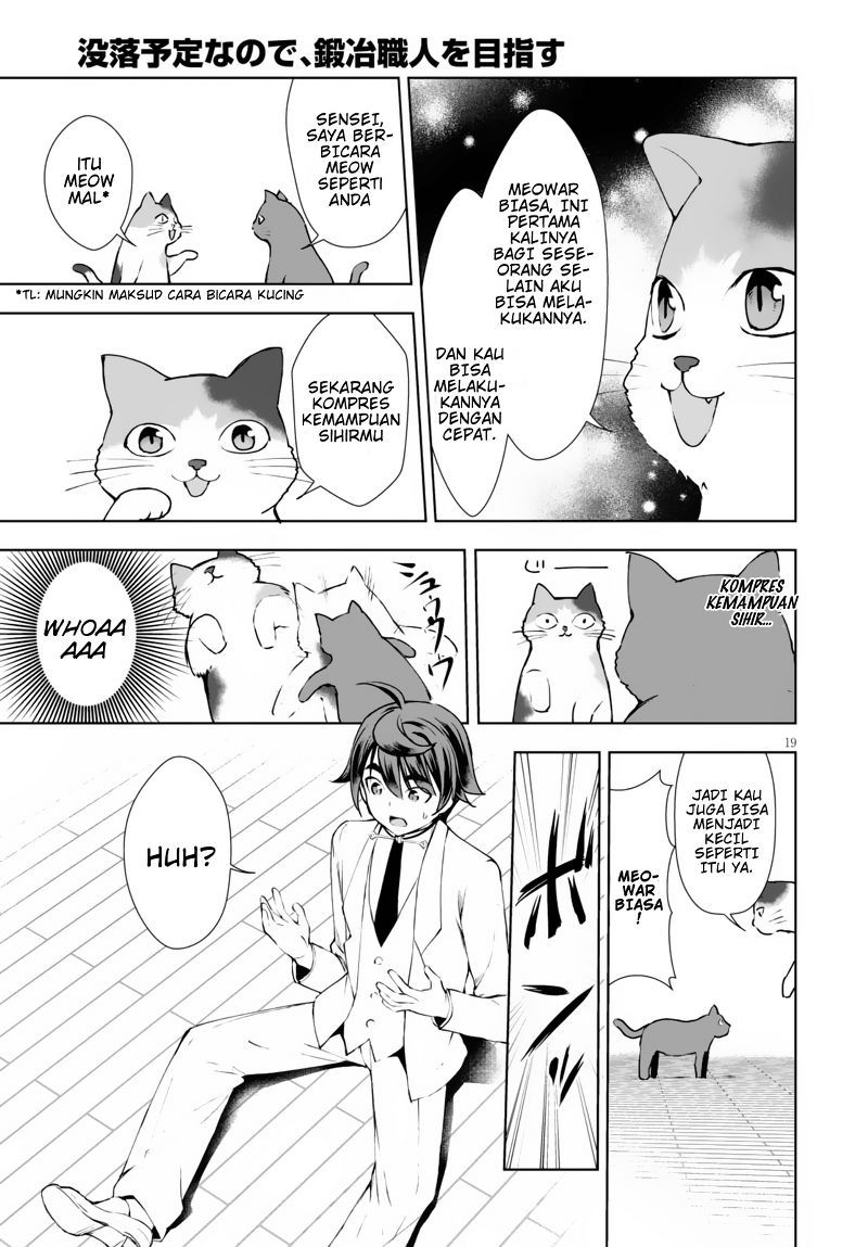 Botsuraku Yotei nano de, Kaji Shokunin wo Mezasu Chapter 09 Gambar 22