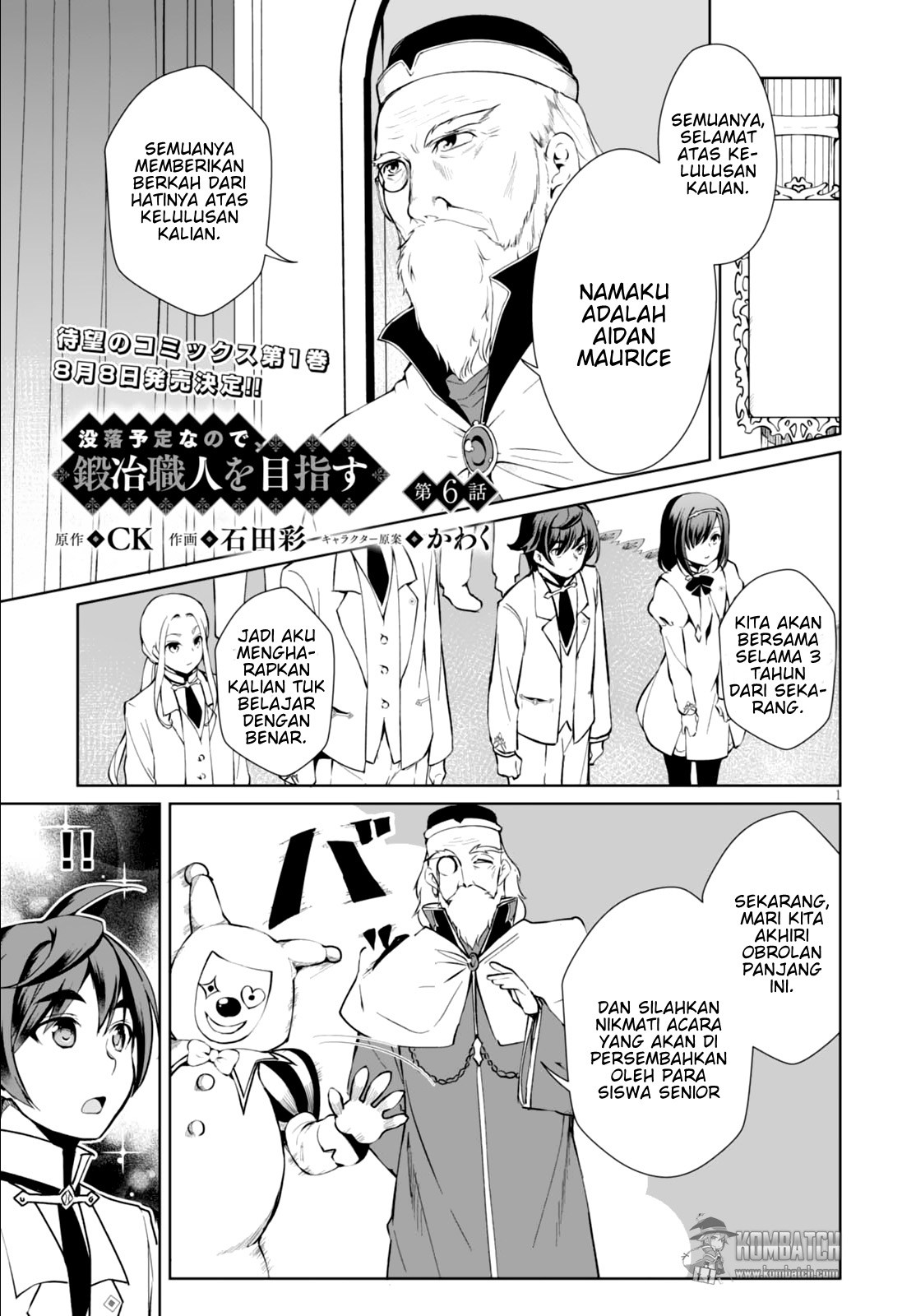 Botsuraku Yotei nano de, Kaji Shokunin wo Mezasu Chapter 06 Gambar 3