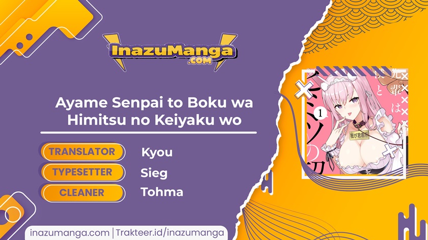 Ayame-senpai wa Boku to Himitsuno Keiyaku wo Chapter 02 1