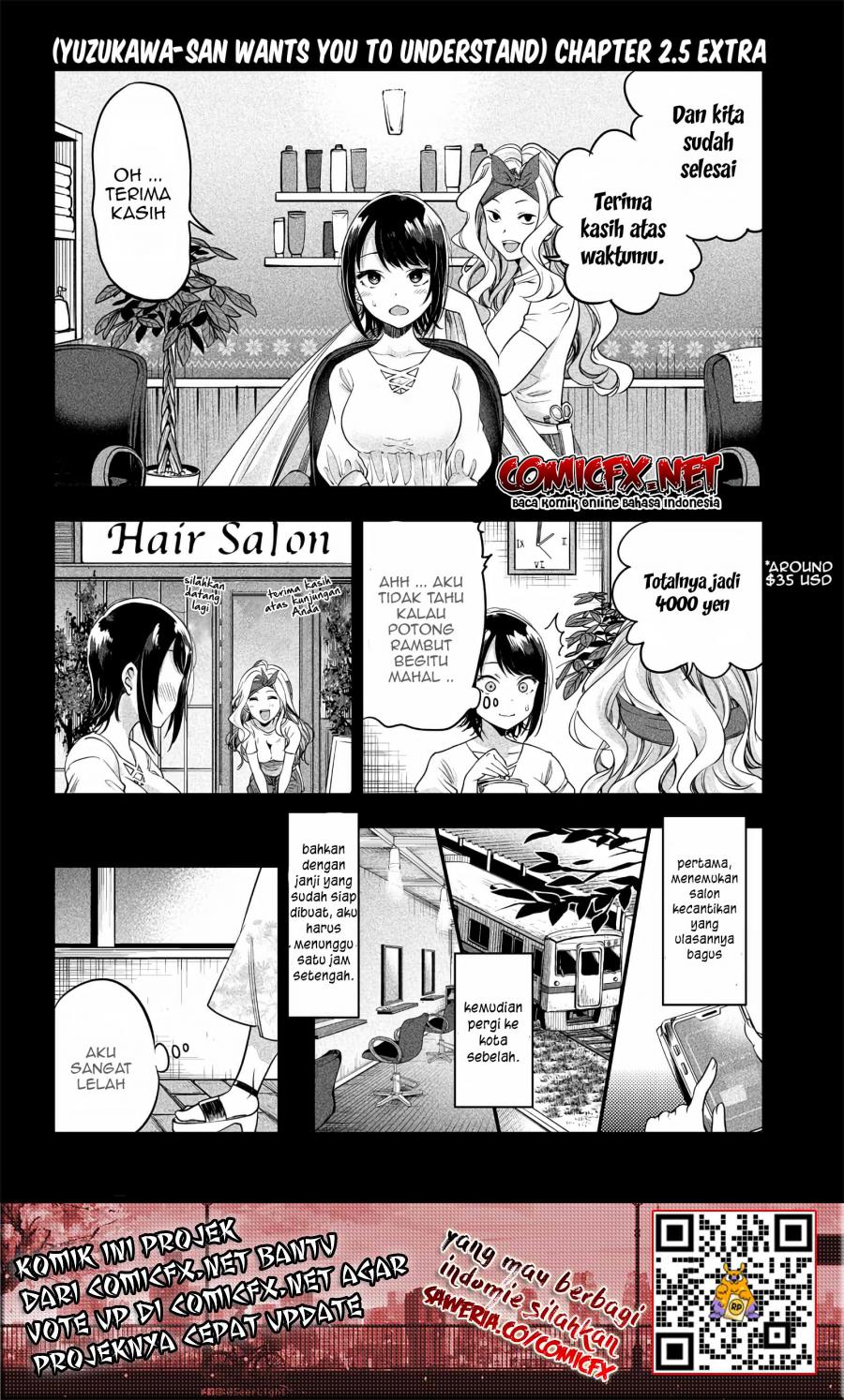 Yuzukawa-san wa, Sasshite Hoshii Chapter 02.5 Gambar 3