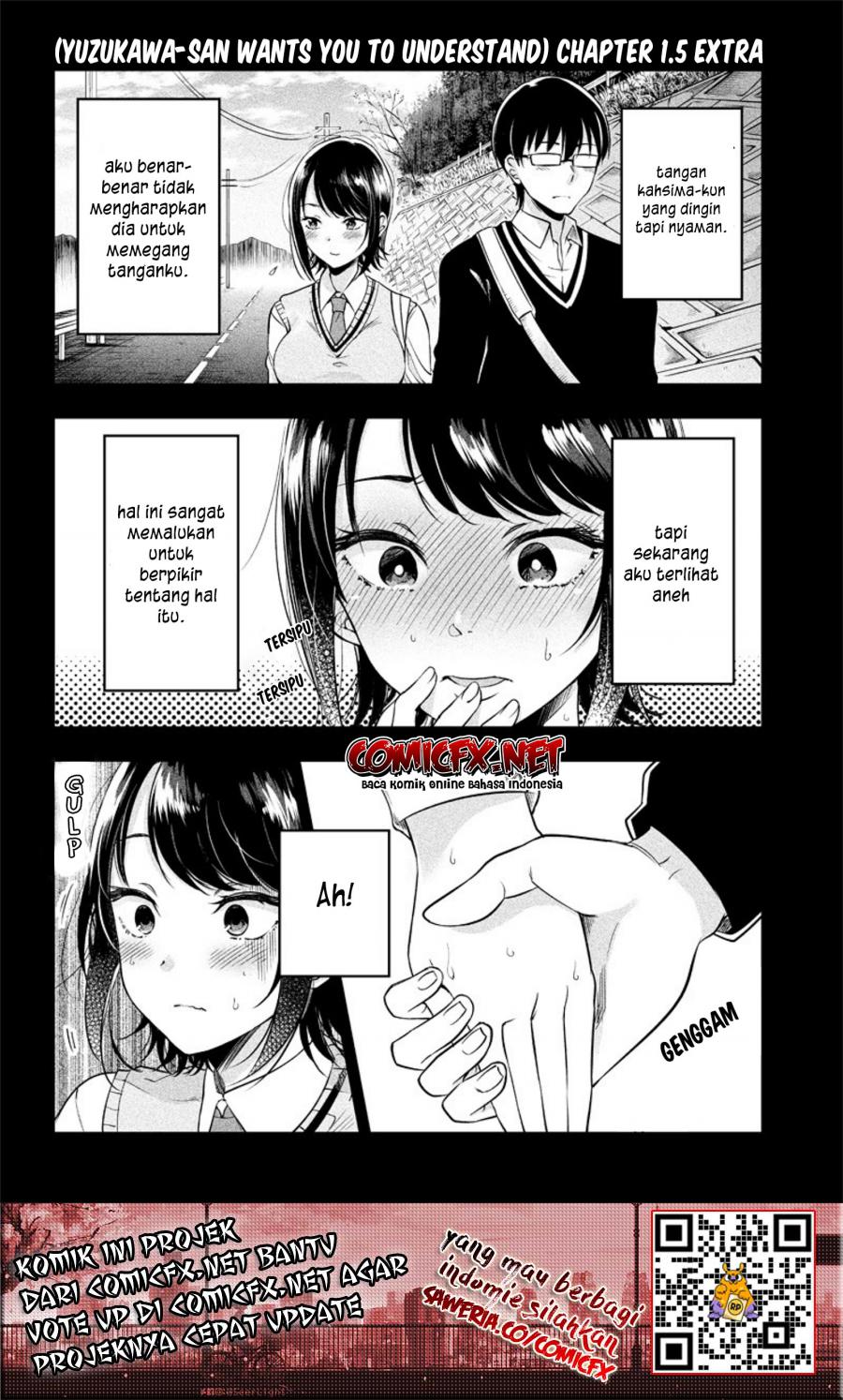 Yuzukawa-san wa, Sasshite Hoshii Chapter 01.5 Gambar 3