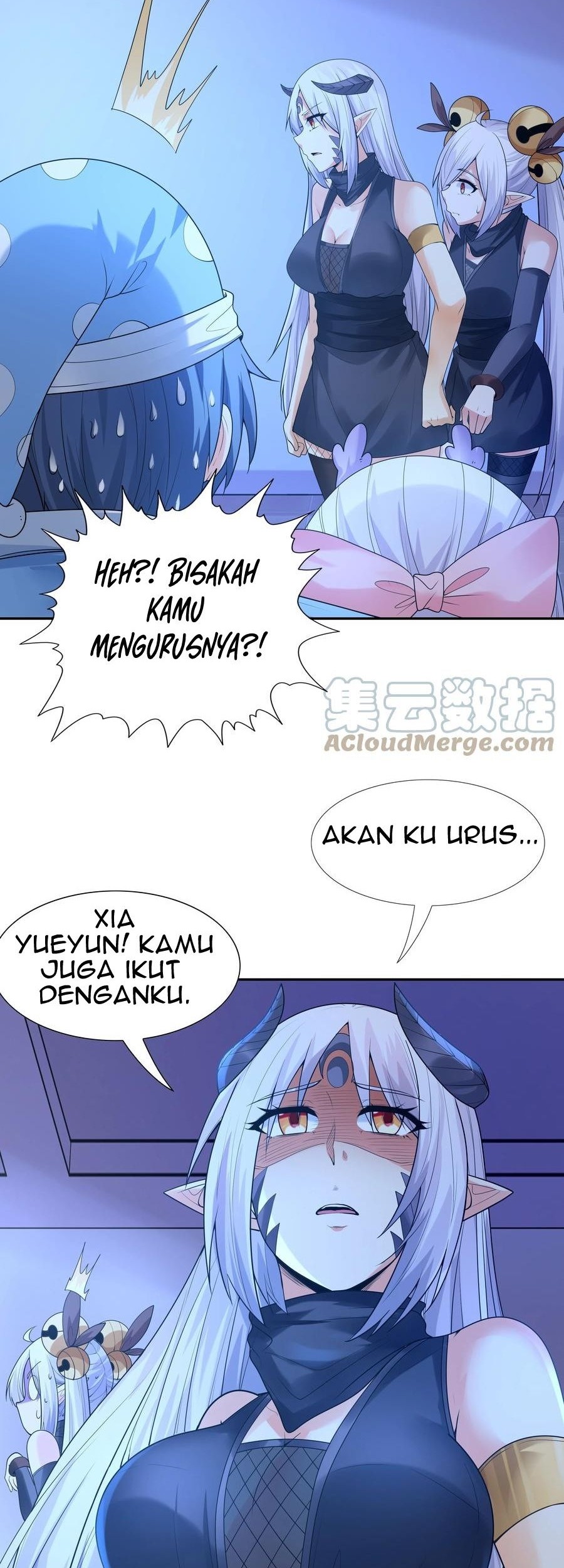 My Harem Is Entirely Female Demon Villains Chapter 25 Gambar 42