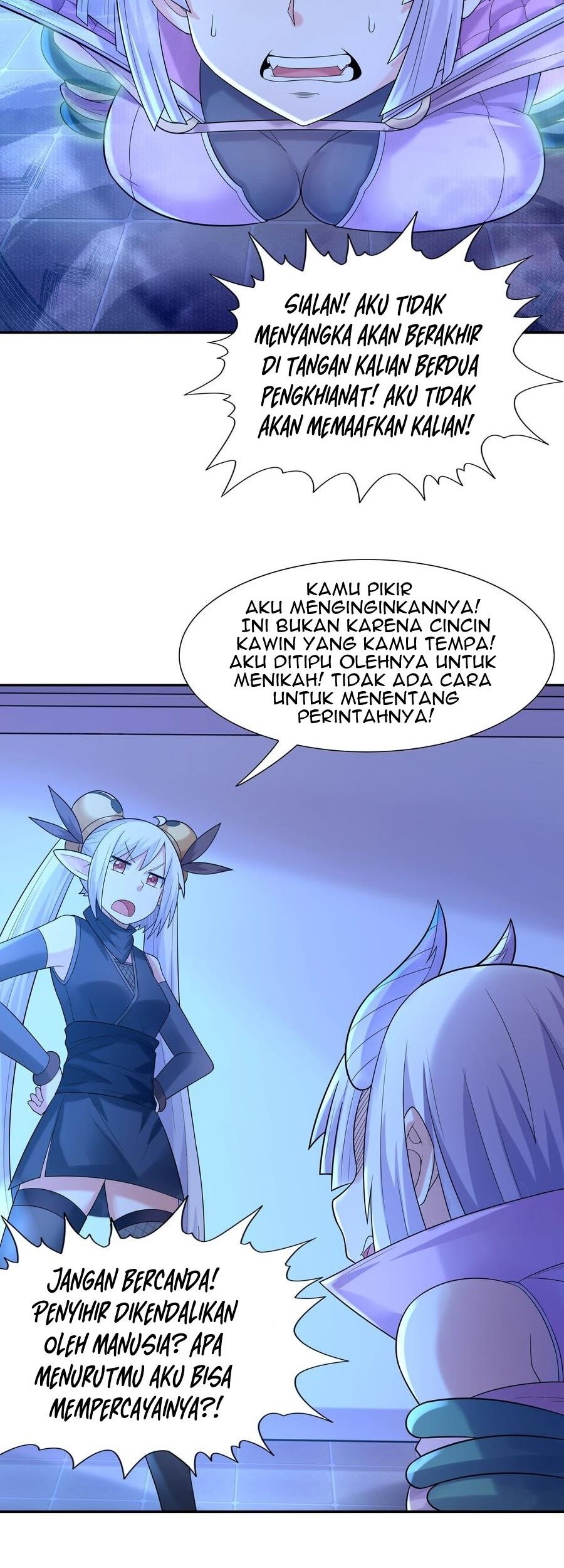 My Harem Is Entirely Female Demon Villains Chapter 25 Gambar 24