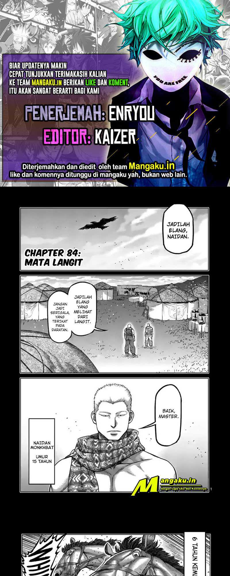 Baca Komik Kengan Omega Chapter 84 Gambar 1