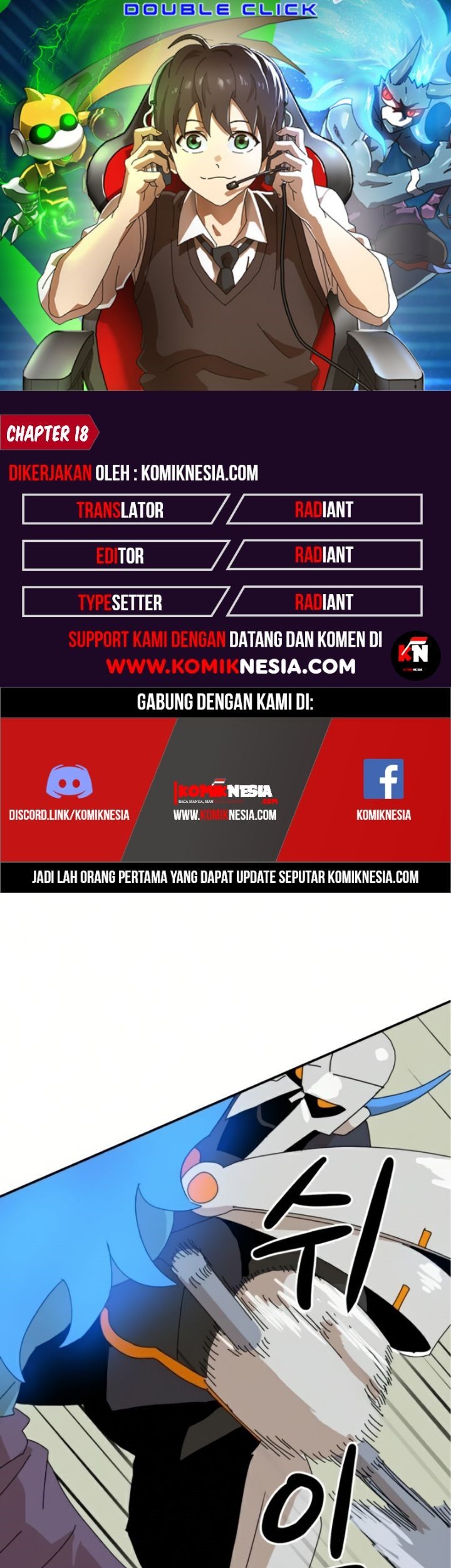 Baca Komik Double Click Chapter 18 Gambar 1