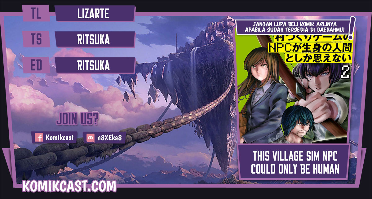Baca Komik This Village Sim NPC Could Only Be Human Chapter 14.1 Gambar 1