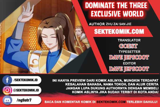Dominate the Three Realms Chapter 145 Bahasa indonesia 1