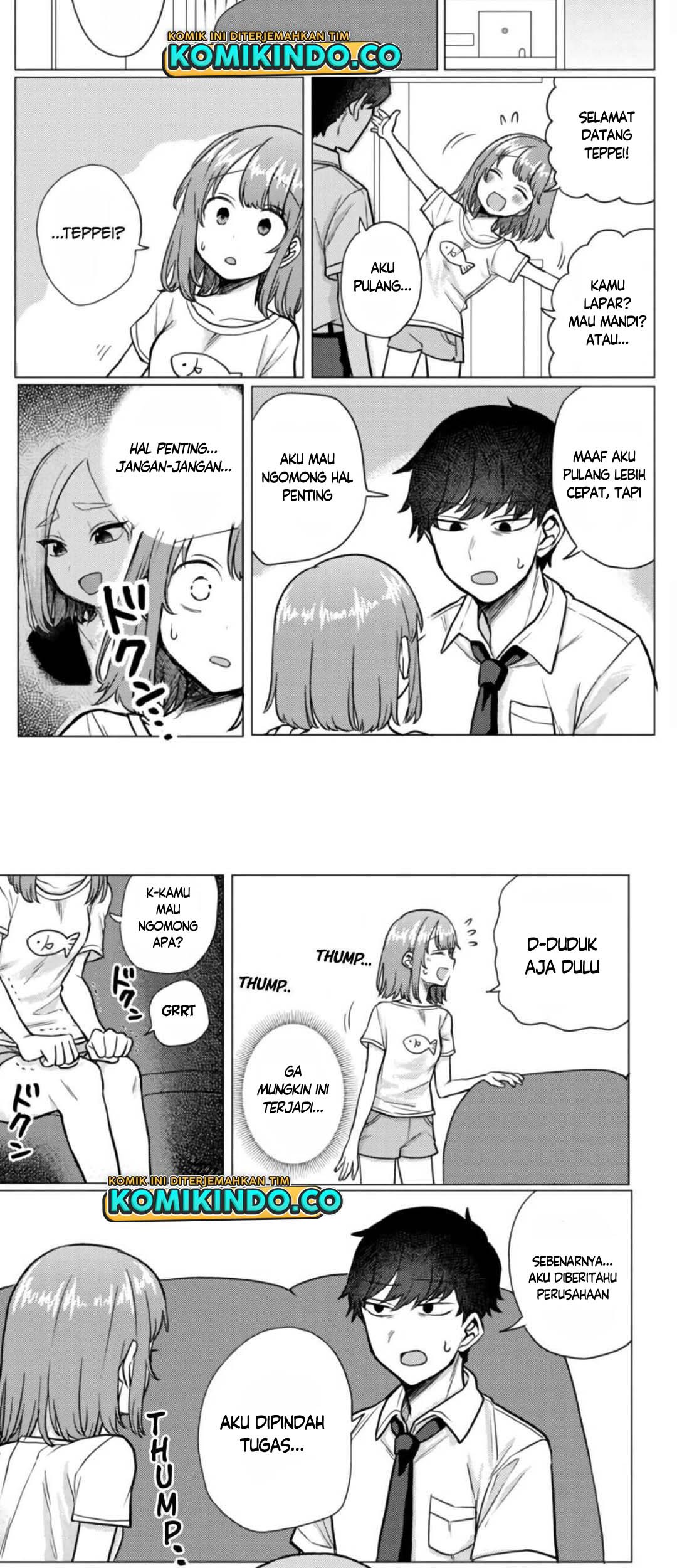 Girlfriend Who Absolutely Doesn’t Want to Take a Bath VS Boyfriend Who Absolutely Wants Her to Take a Bath Chapter 47 Gambar 3