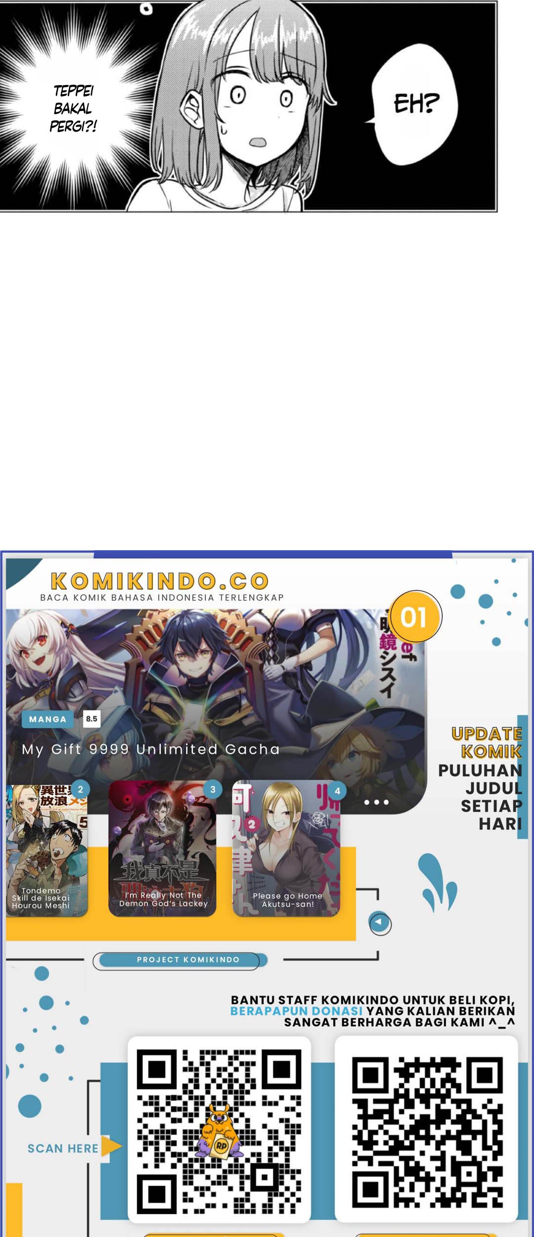 Girlfriend Who Absolutely Doesn’t Want to Take a Bath VS Boyfriend Who Absolutely Wants Her to Take a Bath Chapter 47 Gambar 4