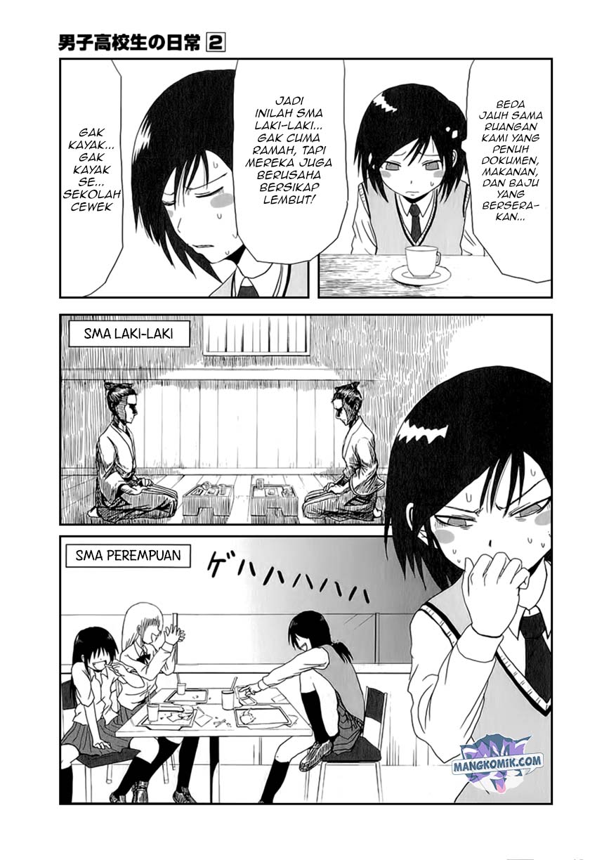 Danshi Koukousei no Nichijou Chapter 19 9