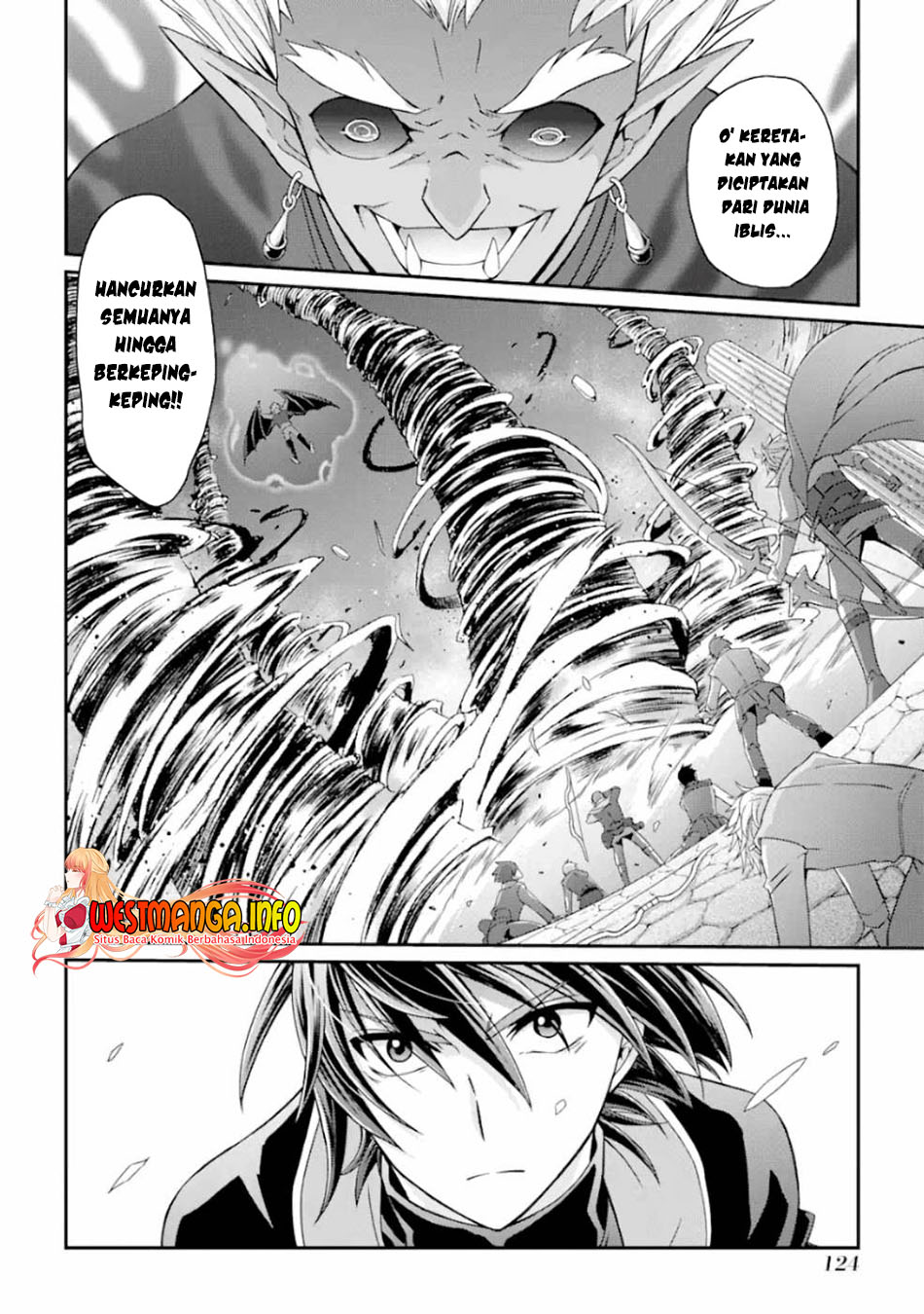 Shikkoku tsukai no saikyo yusha nakama zen’in ni uragira retanode saikyo no mamono Chapter 11. Gambar 19