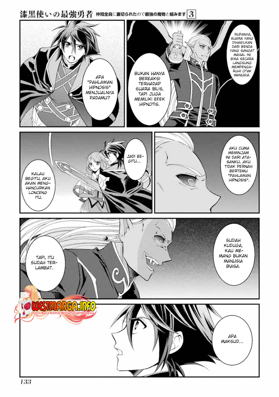 Shikkoku tsukai no saikyo yusha nakama zen’in ni uragira retanode saikyo no mamono Chapter 11. Gambar 28