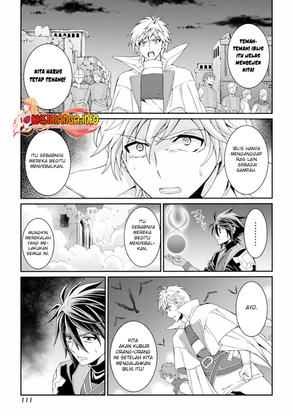 Shikkoku tsukai no saikyo yusha nakama zen’in ni uragira retanode saikyo no mamono Chapter 11. Gambar 5