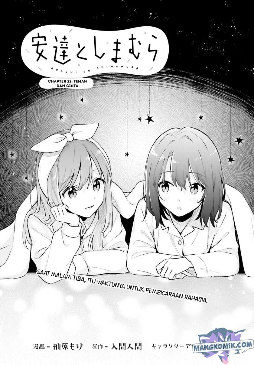 Baca  Adachi to Shimamura (YUZUHARA Moke) Chapter 22 Gambar 2