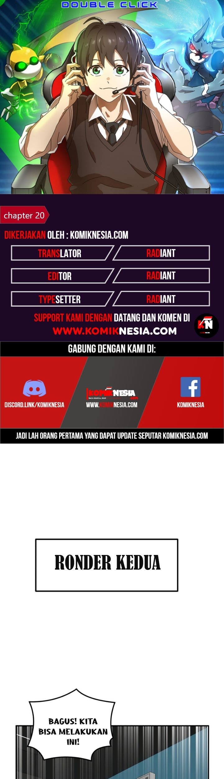 Baca Komik Double Click Chapter 20 Gambar 1