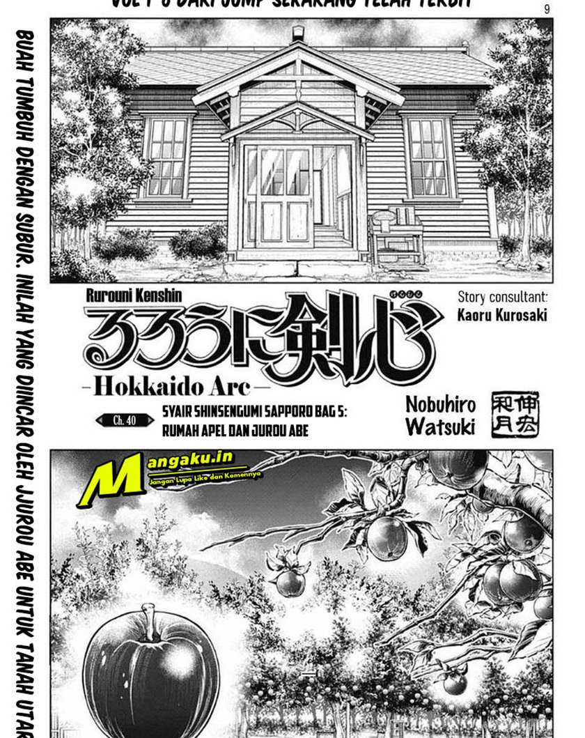 Rurouni Kenshin: Meiji Kenkaku Romantan – Hokkaido-hen Chapter 40 Gambar 11