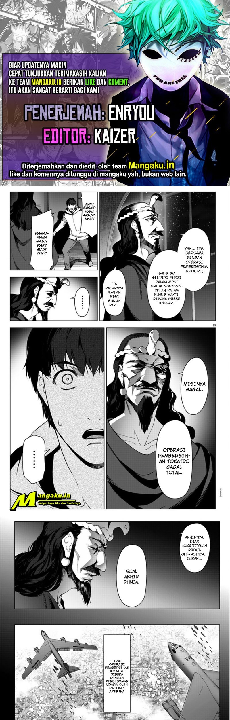 Baca Komik Darwins Game Chapter 97.2 Gambar 1