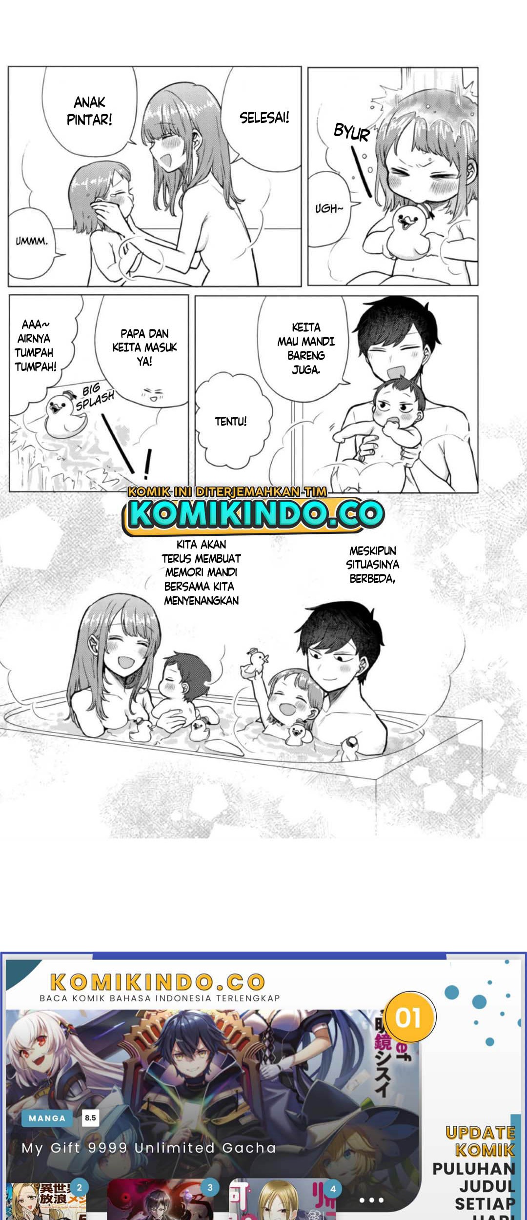 Girlfriend Who Absolutely Doesn’t Want to Take a Bath VS Boyfriend Who Absolutely Wants Her to Take a Bath Chapter 49 Gambar 6