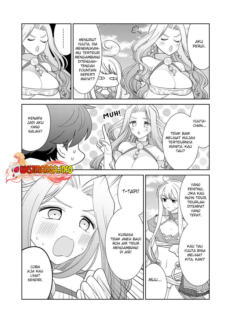 Seirei-tachi no Rakuen to Risou no Isekai Seikatsu Chapter 21 Gambar 9