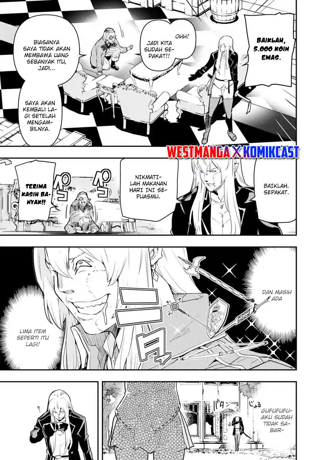 Rakudai Kenja Gakuin no Msou ~ Nidome no Tensei, S Rank Cheat Majutsushi Boukenroku Chapter 12.1 Gambar 4