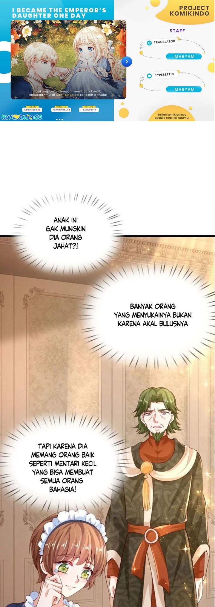 Baca Komik I Became The Emperor’s Daughter One Day Chapter 107 Gambar 1