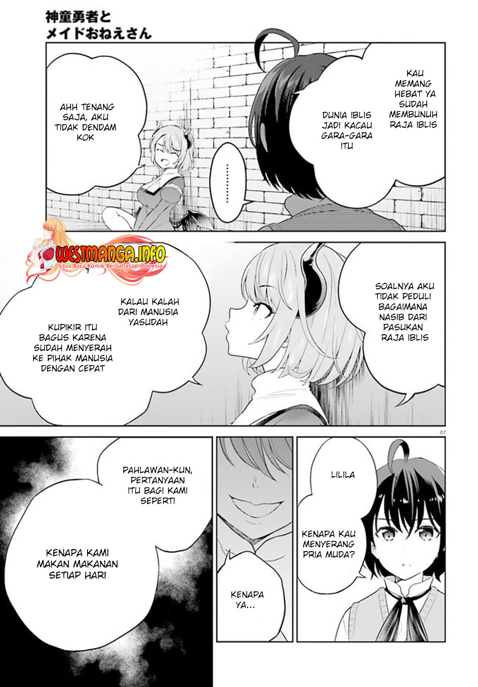 Shindou Yuusha to Maid Onee-san Chapter 18 Gambar 8