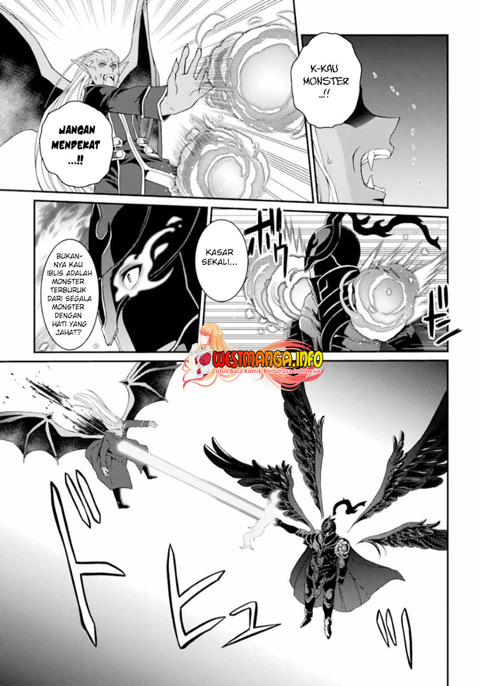 Shikkoku tsukai no saikyo yusha nakama zen’in ni uragira retanode saikyo no mamono Chapter 12. Gambar 25