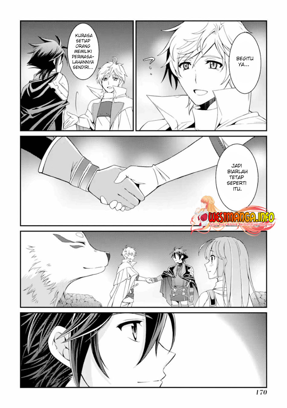 Shikkoku tsukai no saikyo yusha nakama zen’in ni uragira retanode saikyo no mamono Chapter 12. Gambar 34