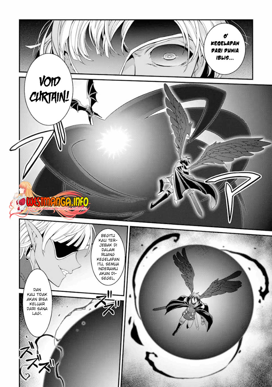 Shikkoku tsukai no saikyo yusha nakama zen’in ni uragira retanode saikyo no mamono Chapter 12. Gambar 8